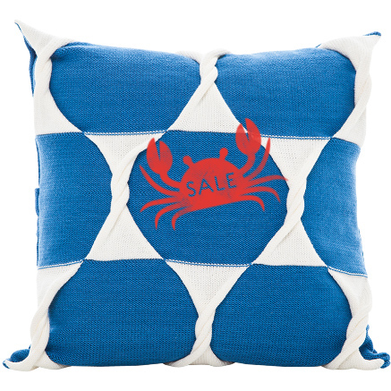 Twist Cushion Cover - Marine