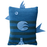 Birdy Cushion - Blue