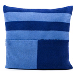 Blocks Cushion Cover - Blue