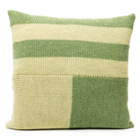 Blocks Cushion Cover - Green