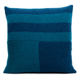 Blocks Cushion Cover - Teal