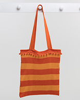 Deckchair Stripe Bag - Orange