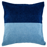 Denim Cushion Cover - Half and Half