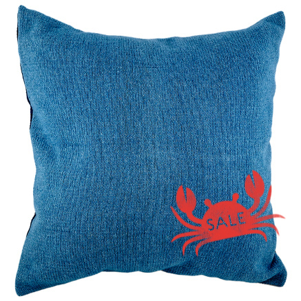 Denim Cushion Cover - Light Wash