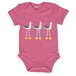 Organic Cotton Baby Grow - Pink