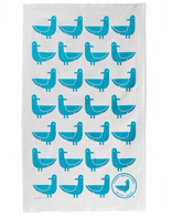 Oscar the Seagull Tea Towel