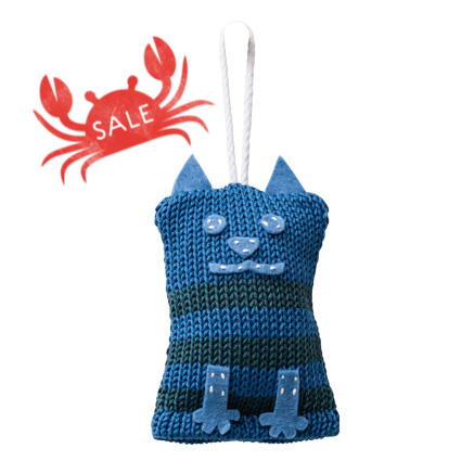 Tiny Kitty Toy - Blue